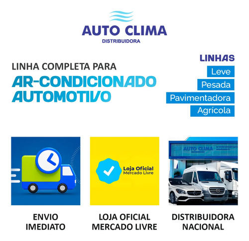 Condensador A/c Vw Constellation 2005 Até 2016 2r2820413b Vw - Imagem 9