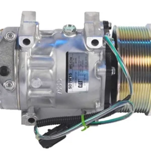 COMPRESSOR 7H15 CATERPILLAR ESCAVADEIRA 320 D2L 2012>/ 6095 24V POLIA 12PK 128MM OEM: 372-9295 | Jetcooler