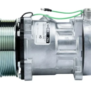COMPRESSOR 7H15 CAMINHAO MAN TGX 2010>/ VW METEOR MOTOR MAN 2020> 24V MODELO SD4762 8 ORELHAS POLIA 8PK 119MM OEM: 2V3820803 | Jetcooler
