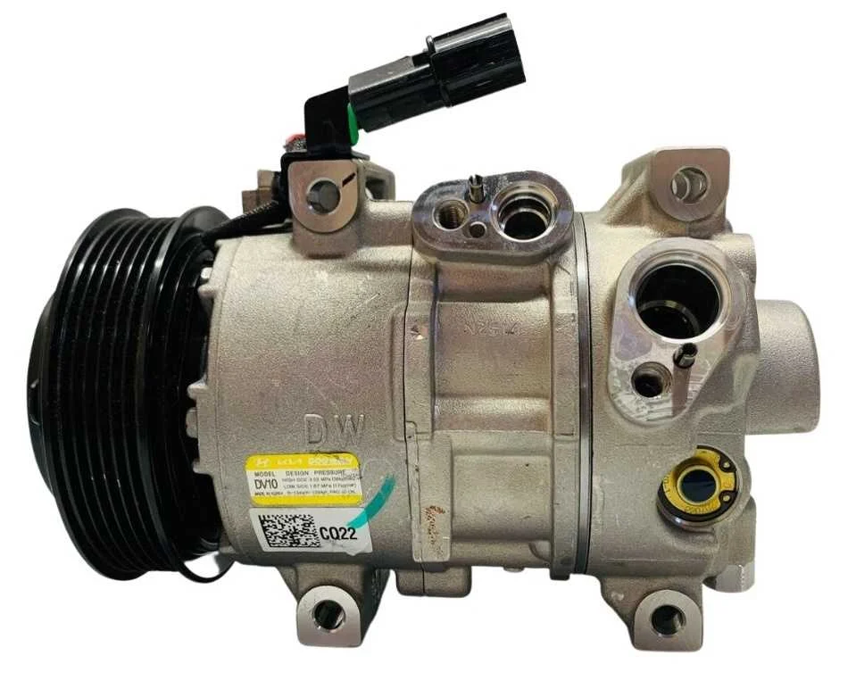 COMPRESSOR HYUNDAI HB20 1.0 GDI TURBO/ HB20 1.0 ASPIRADO 2020 ATE 2024 DV10 12V OEM: 97701-R1500 | Jetcooler