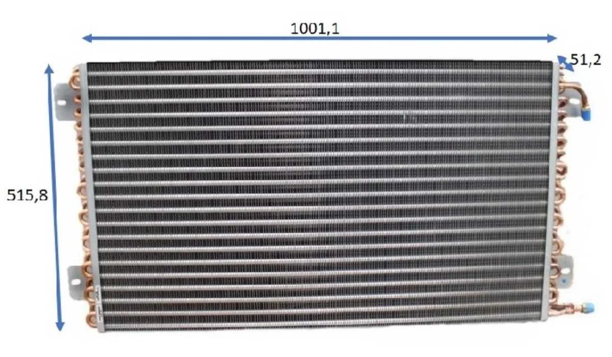 CONDENSADOR JOHN DEERE COLHEDORA CANA CH570 / CH670 2016 EM DIANTE OEM: AXT10699 | Jetcooler