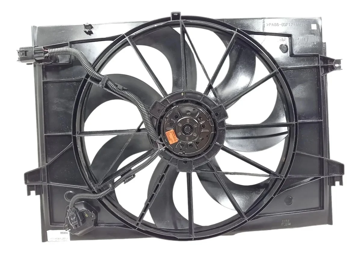 ELETROVENTILADOR HYUNDAI TUCSON 2005 ATE 2013/ KIA SPORTAGE 2005 ATE 2010 SUPORTE BAIXO OEM: 25380-2E250 | Jetcooler