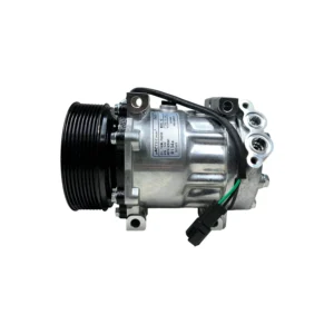 COMPRESSOR 7H15 MAQUINA PA ESCAVADEIRA JCB 422X - 24V POLIA 8PK 124MM OEM: 32008563 SD8202 | Jetcooler