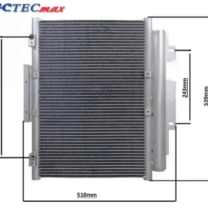 CONDENSADOR NEW HOLLAND TRATOR SERIE T6 T7 NOVO/ CASE PUMA MXM MAXXUM | Jetcooler
