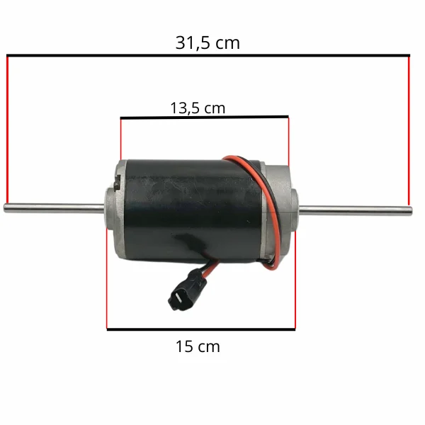 MOTOR VENTILADOR CAIXA EVAPORADORA CATERPILLAR MOTONIVELADORA 12H / 120H / 120K / 140K / PA CARREGAD | Jetcooler
