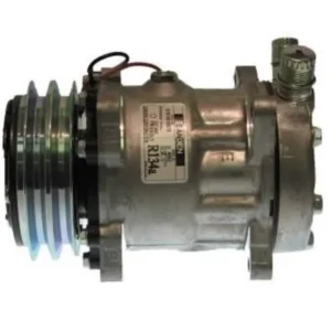 COMPRESSOR - 7H15 8 ORELHAS 24V SAIDA CIMA 2A 132MM 4741 SANDEN HUAYU | Jetcooler