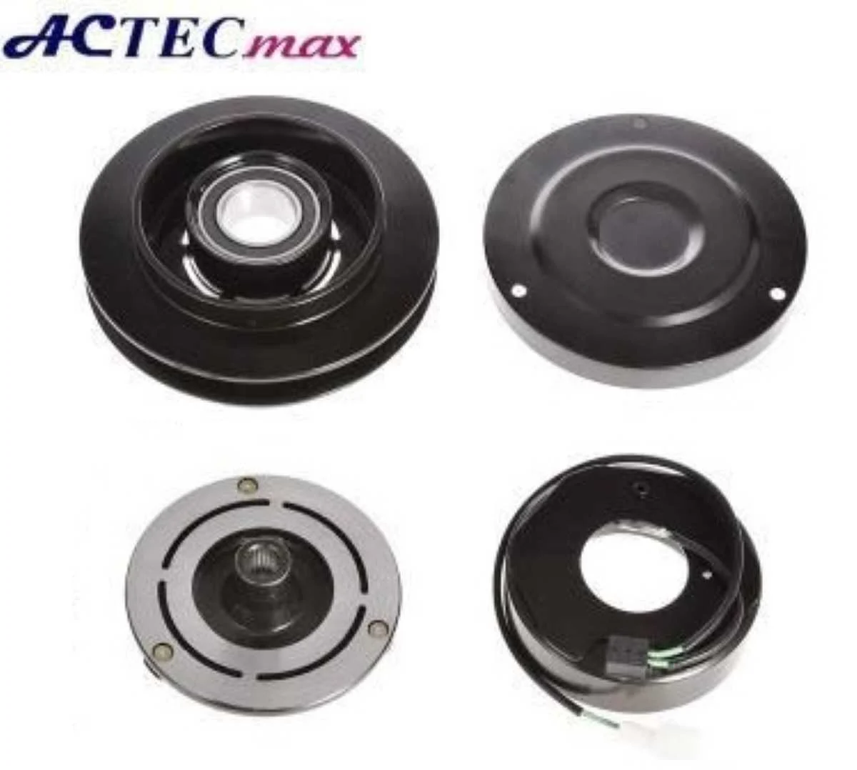 CONJUNTO EMBREAGEM COMPRESSOR MAQUINA KOMATSU 10PA15/ 10PA17/ 10S15/ 10S17 24V POLIA 1B 150MM OEM: 2 | Jetcooler