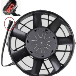 ELETROVENTILADOR SPAL VA89-BBL378B/R/A-94A 24V ESCAVADEIRA CATERPILLAR 317 320 | Jetcooler