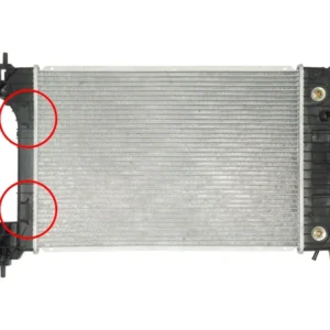 RADIADOR AGUA CHEVROLET SONIC 1.6 2012 ATE 2014/ TRACKER 1.8 2014 ATE 2016 AUTOMATICO OEM: 95298549 | Jetcooler