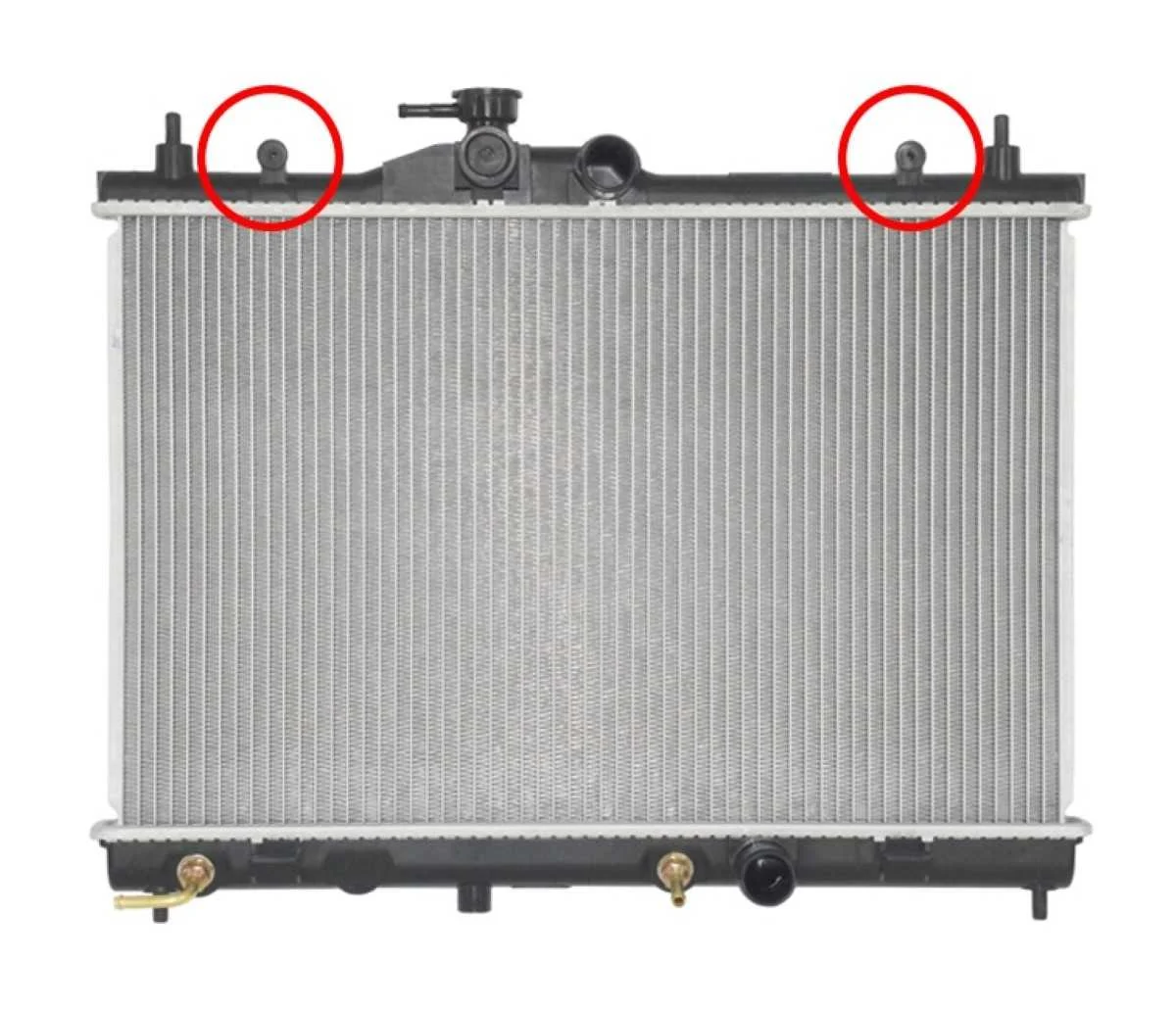 RADIADOR AGUA NISSAN LIVINA / NISSAN GRAND LIVINA / NISSAN TIIDA 2007 ATE 2013 (AUT/MAN) OEM: 21460 | Jetcooler