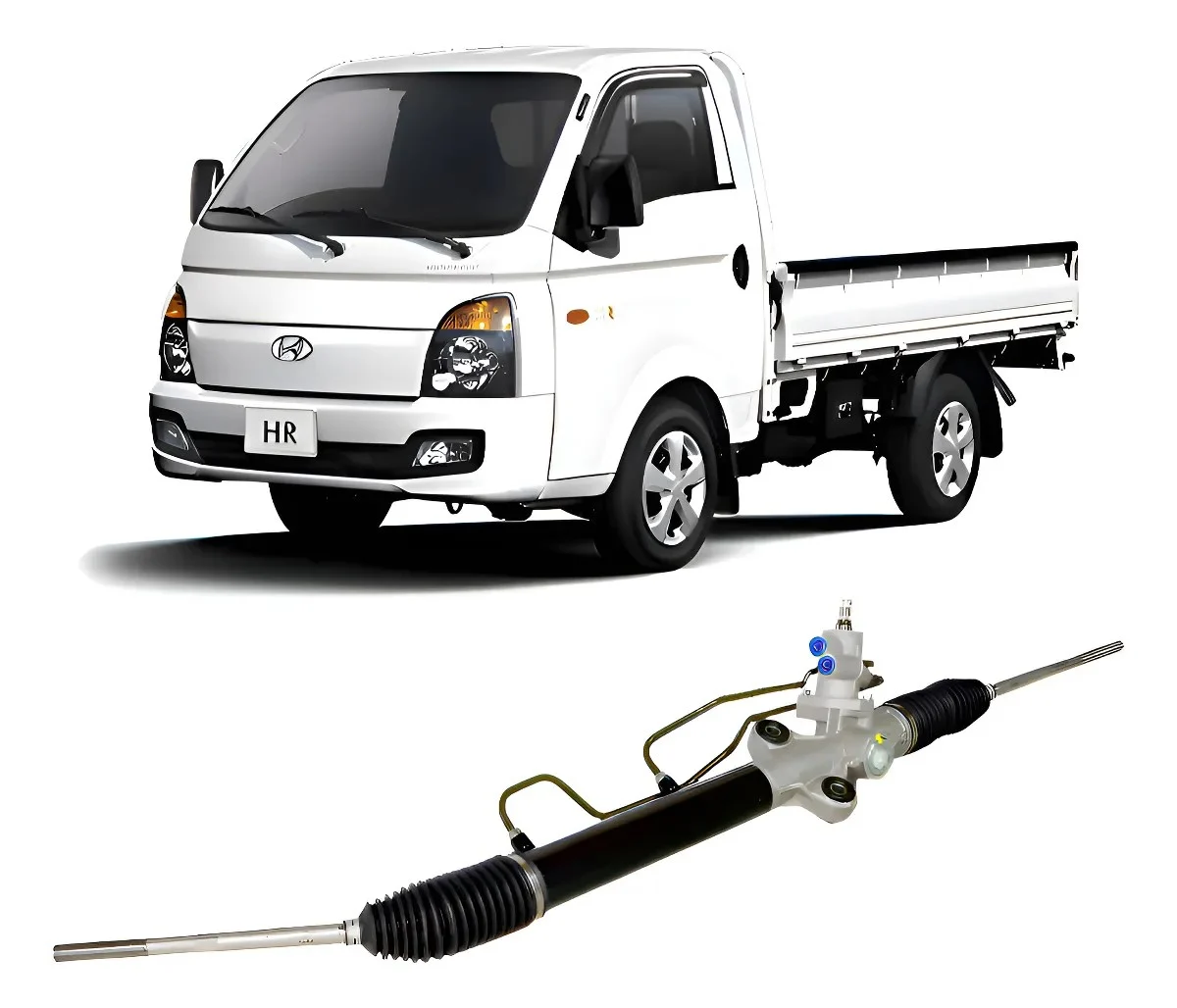 CAIXA DIRECAO HIDRAULICA HYUNDAI HR 2.5 2004 ATE 2022 OEM: 57700-4F000 | Jetcooler
