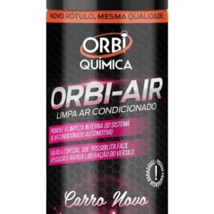 HIGIENIZADOR AR CONDICIONADO TIPO GRANADA AROMA CARRO NOVO 200ML | Jetcooler