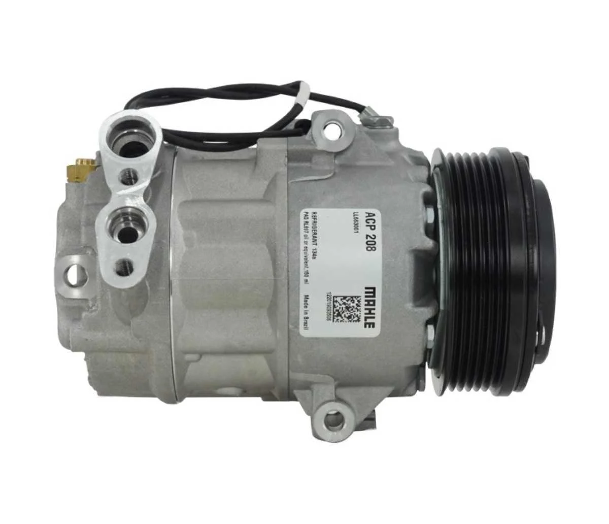 COMPRESSOR VW GOL/ PARATI/ SAVEIRO 1.6/1.8 2003> - 12V POLIA 6PK 110MM OEM: 5X0820803C / 5X0820803D | Jetcooler
