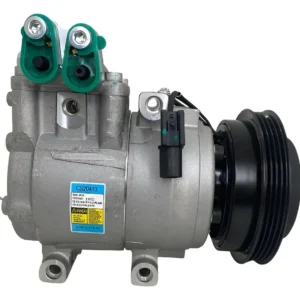 COMPRESSOR HYUNDAI TUCSON 2.0 2005 ATE 2016 MODELO HALLA 12V POLIA 4PK 124MM OEM: 977012E200 | Jetcooler