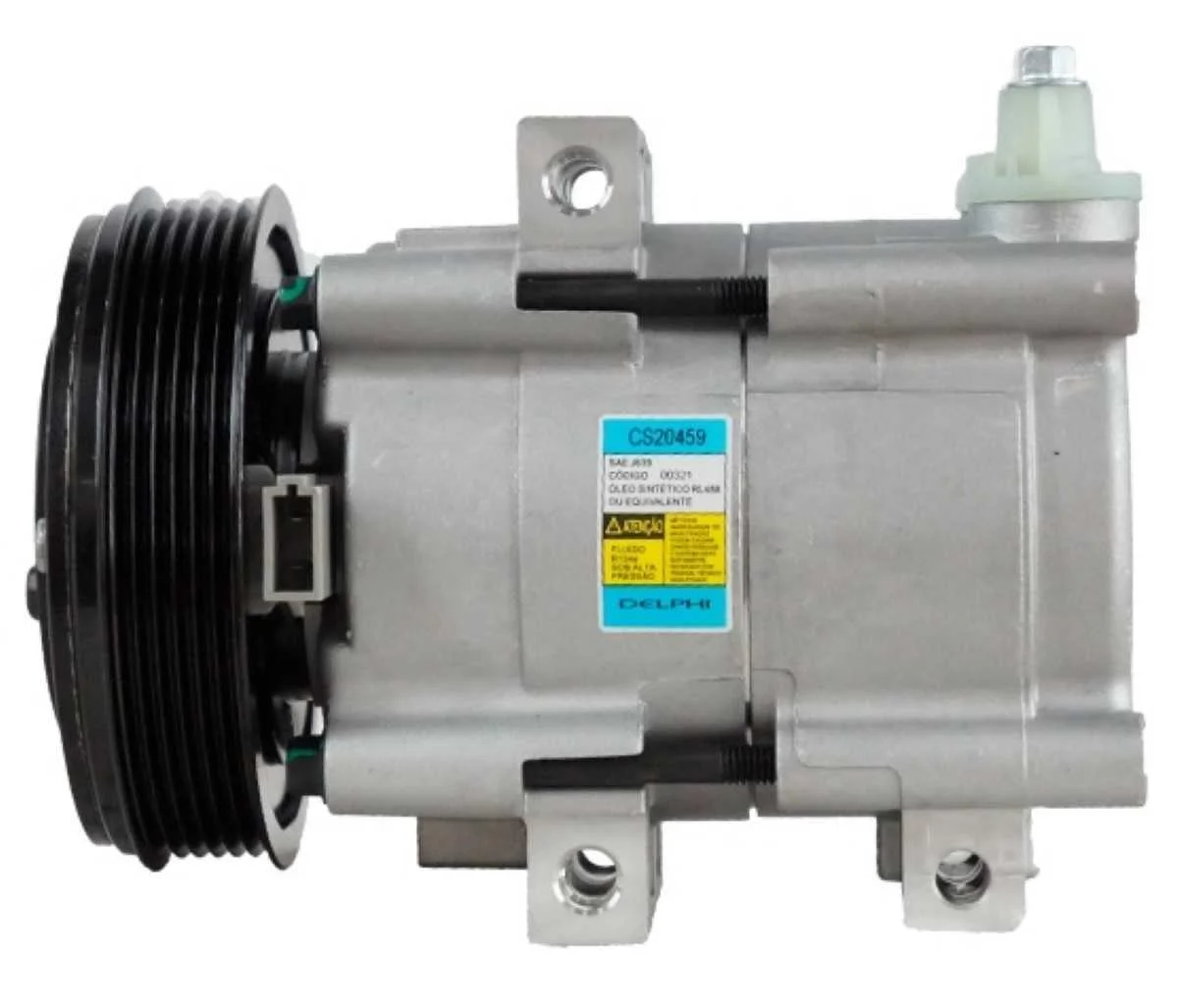 COMPRESSOR FORD F250 6CC 4.2 DIESEL MWM 1999 ATE 2002 12V 6PK 126MM MODELO FIC / FS10 / FX15 OEM: 4L | Jetcooler