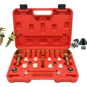 Kit Teste Vazamento Ar Condicionado Automotivo 26 Peças Vermelho