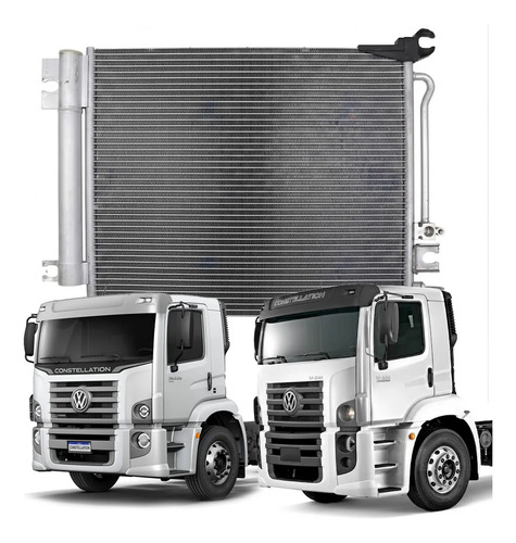 Radiador Ar Condicionado Vw Constellation 2017 Oem 2t2820413