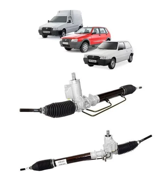 CAIXA DIRECAO HIDRAULICA FIAT UNO MILLE FIRE 2003 ATE 2013/ FIORINO FIRE 2004 ATE 2014 S/ TERMINAL R | Jetcooler