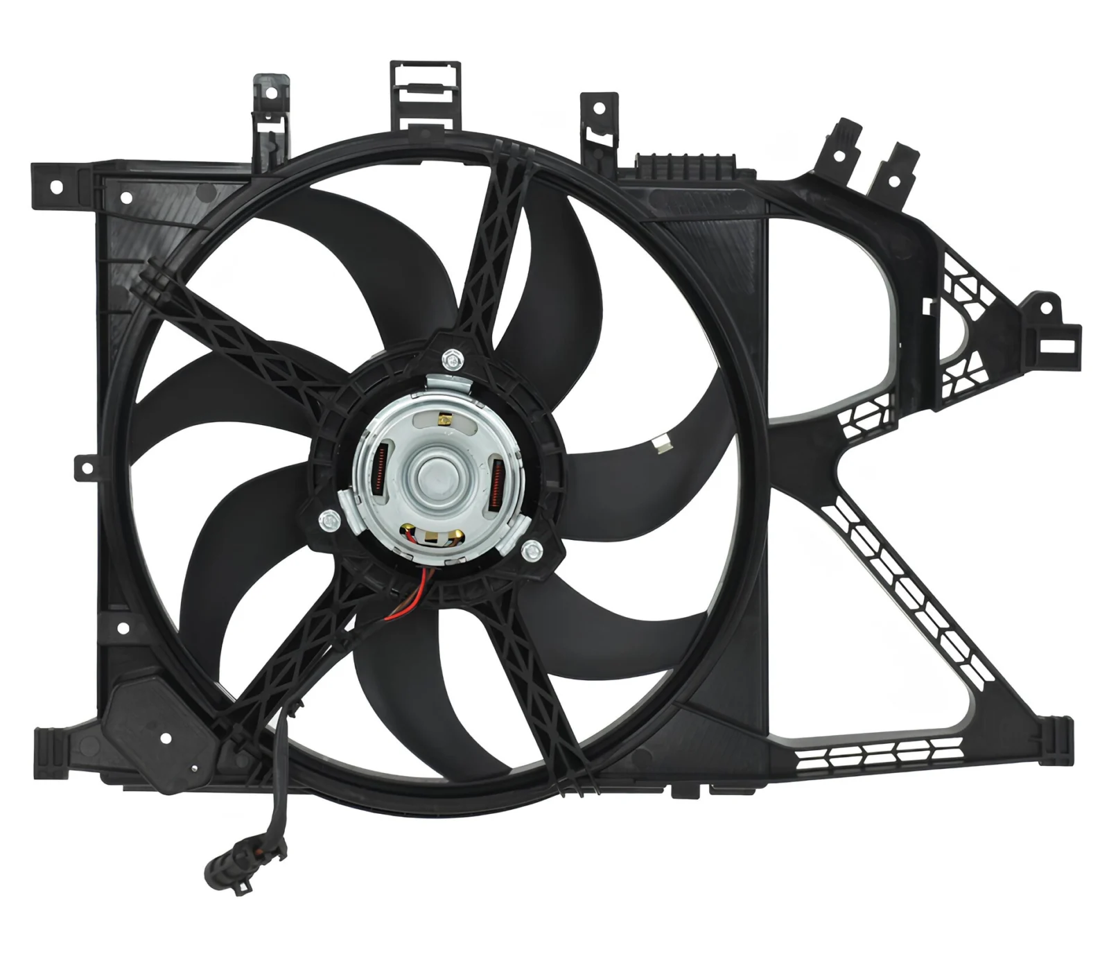ELETROVENTILADOR CHEVROLET CORSA/ MONTANA 2002 ATE 2008 C/AR APLICA NO RADIADOR OEM: 24445175 | Jetcooler