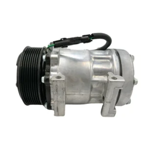 COMPRESSOR 7H15 PASSANTE 24V SAIDA FLEX. 8PK 119MM "SANDEN 4327" | Jetcooler