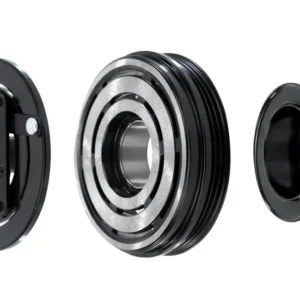 CONJUNTO EMBREAGEM COMPRESSOR VW SAVEIRO/ VOYAGE/ GOL GV/ POLO/ FOX 2008> 12V POLIA 3PK 114MM | Jetcooler