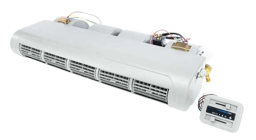 CAIXA EVAPORADORA UNIVERSAL 2 MOTORES 4 VELOCIDADES 5 DIFUSORES 12V 24000 BTUS | Jetcooler