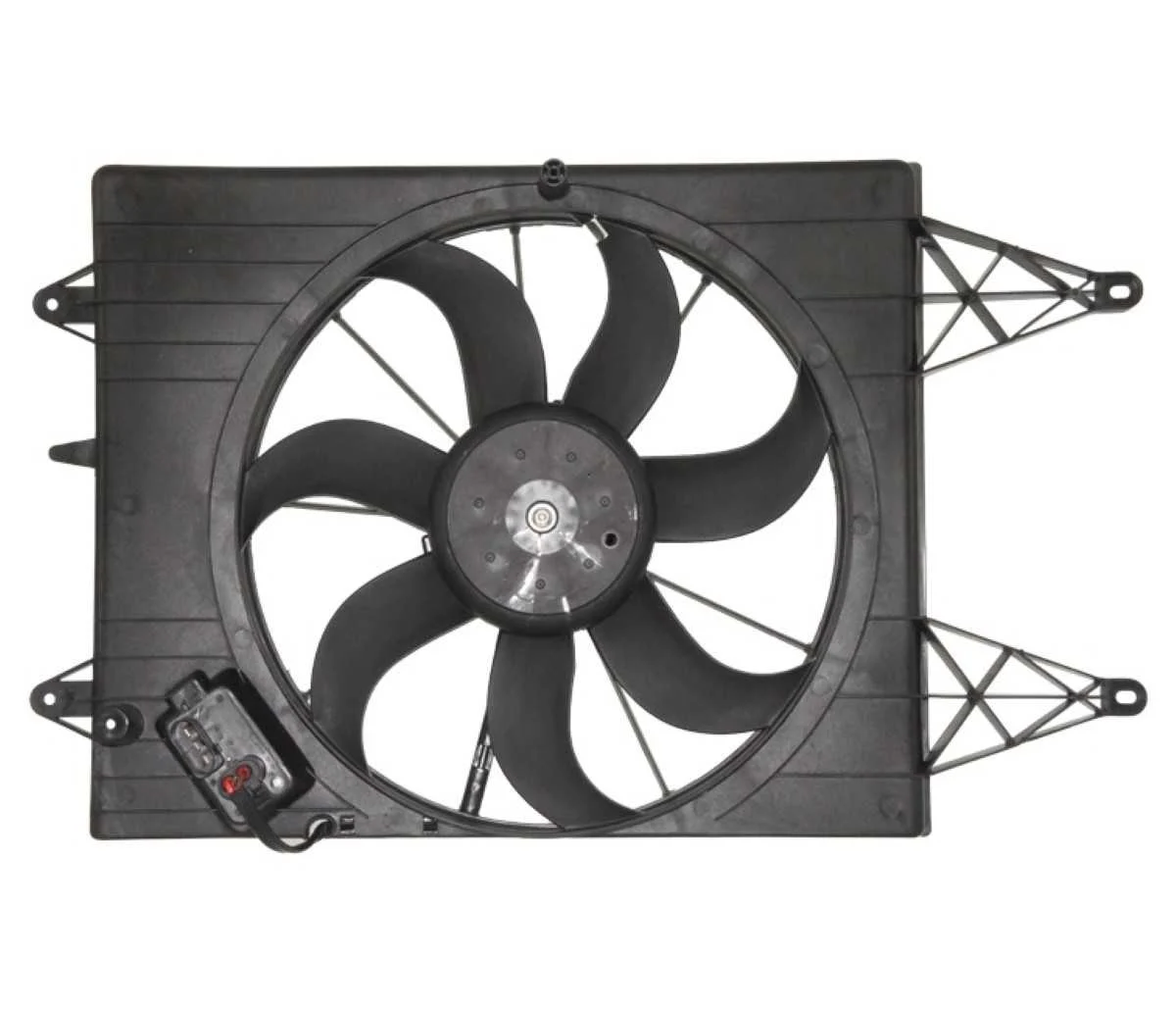 ELETROVENTILADOR FOX GOL POLO SAVEIRO VOYAGE 2006 A 2019 C/AR | Jetcooler