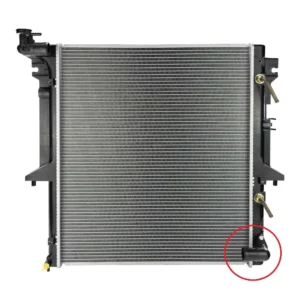 RADIADOR AGUA MITSUBISHI L200 TRITON 2007 ATE 2016/ PAJERO DAKAR 2008 ATE 2017 OEM: CD140031 / MN135 | Jetcooler