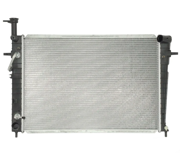 RADIADOR AGUA HYUNDAI TUCSON 2005 ATE 2013/ KIA SPORTAGE 2005 ATE 2010 SUPORTE BAIXO OEM: 25310-2E400 / 253102E400 | Jetcooler