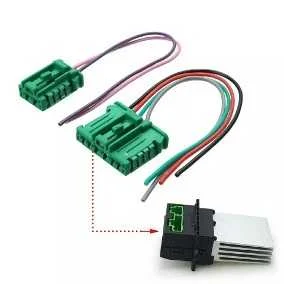 CHICOTE RESISTENCIA DA CAIXA EVAPORADOR RENAULT CLIO 2002>/ MASTER ATE 2009/ CITROEN C3/ C5/ NISSAN TIIDA/ LIVINA/ PEUGEOT 207 | Jetcooler