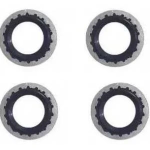 Arruela de Vedação Compressor Harrison V5 — Kit com 4 Peças | Jetcooler