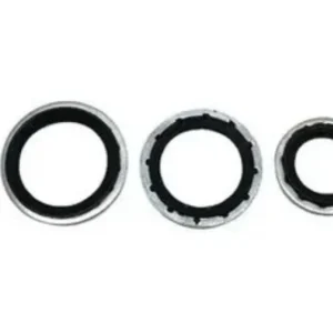 Arruela de Vedação Sucção/Descarga Compressor Ford Fusion e Evaporador GM Camaro/Cruze/Onix/Spin/Cobalt - Kit 5 Peças | Jetcooler