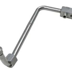 CONECTOR TUBO CONDENSADOR - RADIAL DO CONDENSADOR AO FILTRO SECADOR FORD CARGO ATÉ 2017 - ALUMINIO | Jetcooler