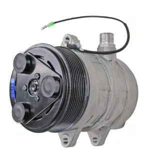 COMPRESSOR CATERPILLAR 226B/ BOBCAT 430 - 12V 8PK 123MM MODELO SELTEC TM08HD OEM: 218-6833/ 6681716 | Jetcooler