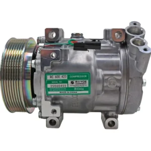 COMPRESSOR RENAULT DUSTER 2.0 2012 EM DIANTE 12V POLIA 7PK MODELO SANDEN SD7V16 OEM: 8201018716 | Jetcooler