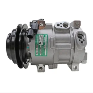 COMPRESSOR MODELO DOOWON DV9 MAQUINA SANY SY35U / SY50U - 12V POLIA 1A | Jetcooler