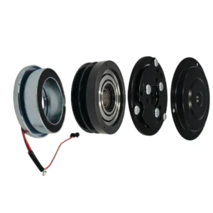 CONJUNTO EMBREAGEM 7H15 MAQUINA CASE MAGNUM/NEW HOLAND TL/TC5070 U4609/ 4478 - 12V POLIA 2A 150MM OE | Jetcooler