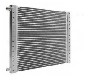 CONDENSADOR - UNIVERSAL 14X25 "FLUXO PARALELO" SAIDA MESMO LADO RETA | Jetcooler