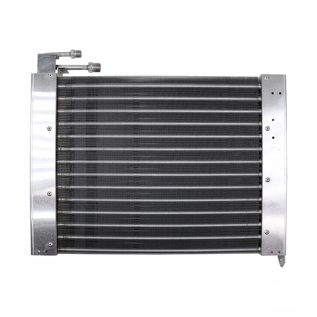 CONDENSADOR TRATOR CASE FARMALL 55C/ 65C/ 75C/ 80/ 90/ 95U/ 100/ 105U/ 110/ 120/ 130A NEW HOLLAND TL EM ALUMINIO OEM: 87541744 | Jetcooler