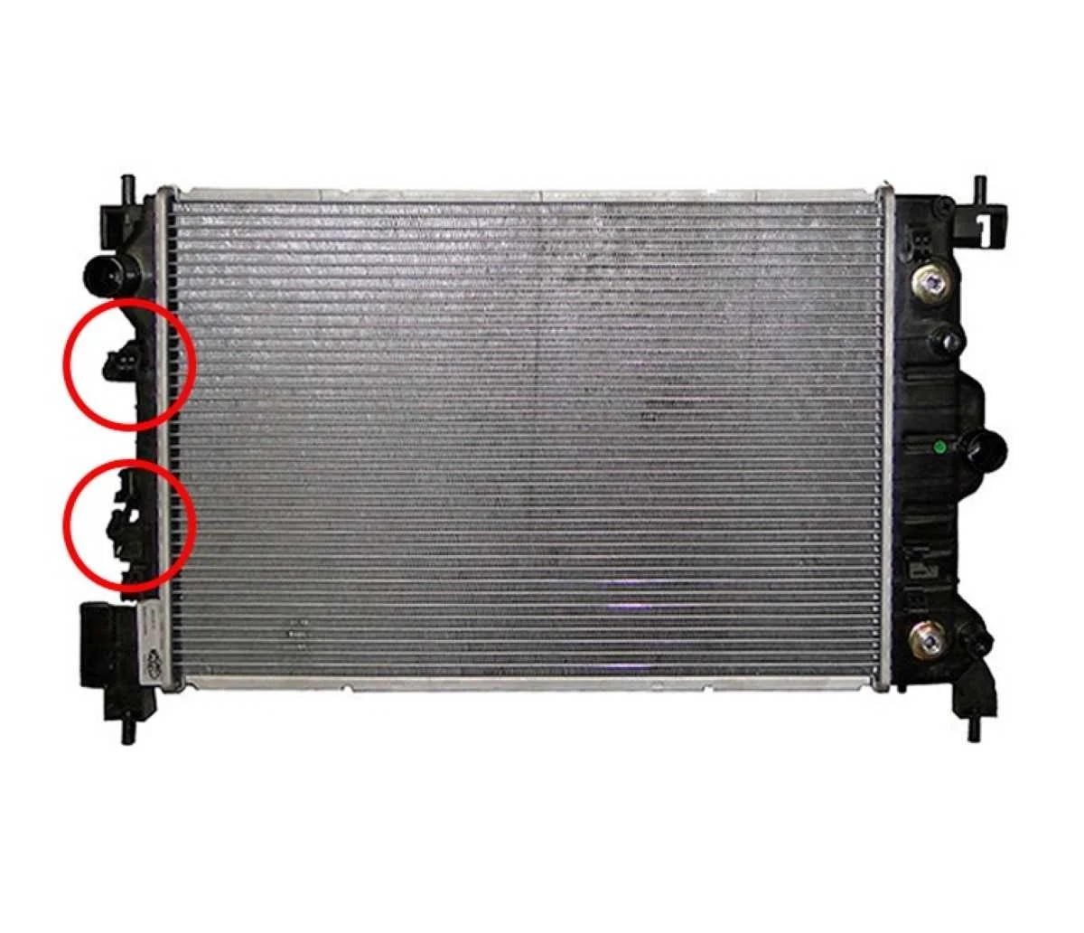 RADIADOR AGUA SONIC 1.6 AUTOMATICO OEM-95316047 *DEFLETOR ENCAIXE DOIS LADOS* | Jetcooler