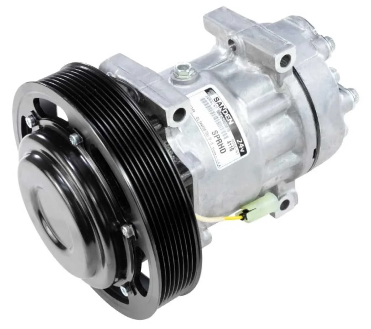 COMPRESSOR VOLVO FH NH FM FMX 2008 EM DIANTE POLIA 180MM 24V SD4116U | Jetcooler