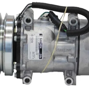 COMPRESSOR 7H15 PASSANTE CANAL 1A 24V MOTONIVELADORA RG140/RG170 SANDEN SD4129 | Jetcooler