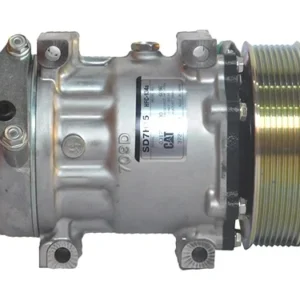 COMPRESSOR RETROESCAVADEIRA CATERPILLAR 316F L/ 320D2 GC/ 323FLN/ 312F/ 313D2/ 318D2 8PK 132MM 24V | Jetcooler