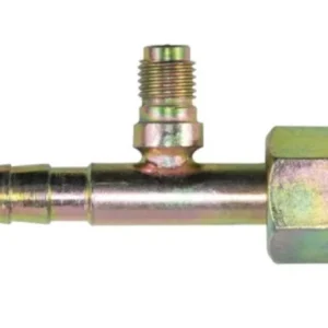 CONEXAO 10 RETA O"RING ACO C/VALV. R12 "SUCCAO" | Jetcooler